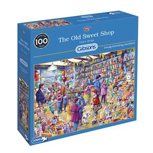 Gibsons 1000 Piece The Old Sweet Shop Jigsaw Puzzle